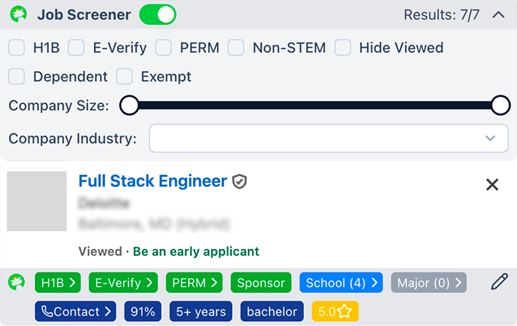 Job Screener